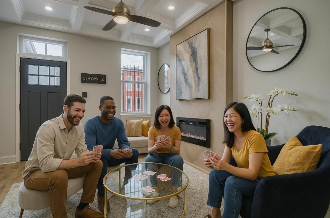 On Ensor Apartman Baltimore Kültér fotó